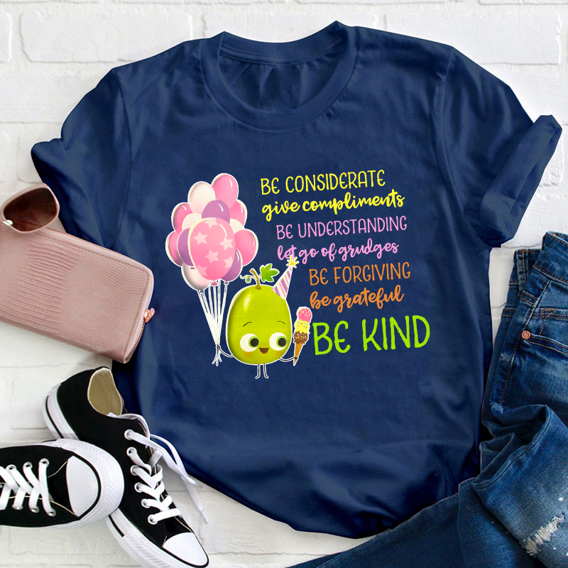 Be Kind Be Grapeful Teacher T-Shirt
