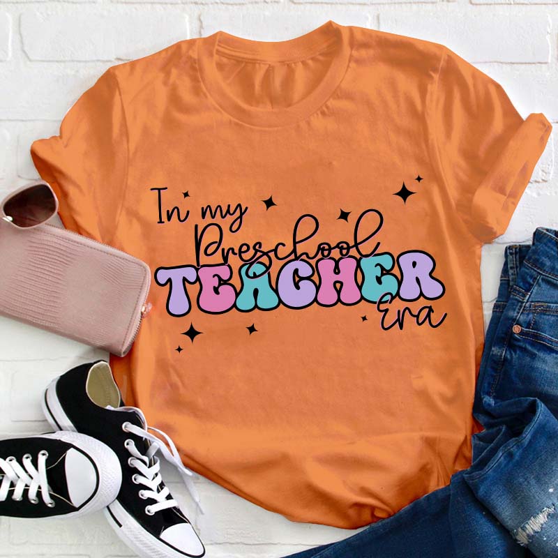 Personalized Grade In My Teacher Era Teacher T-Shirt