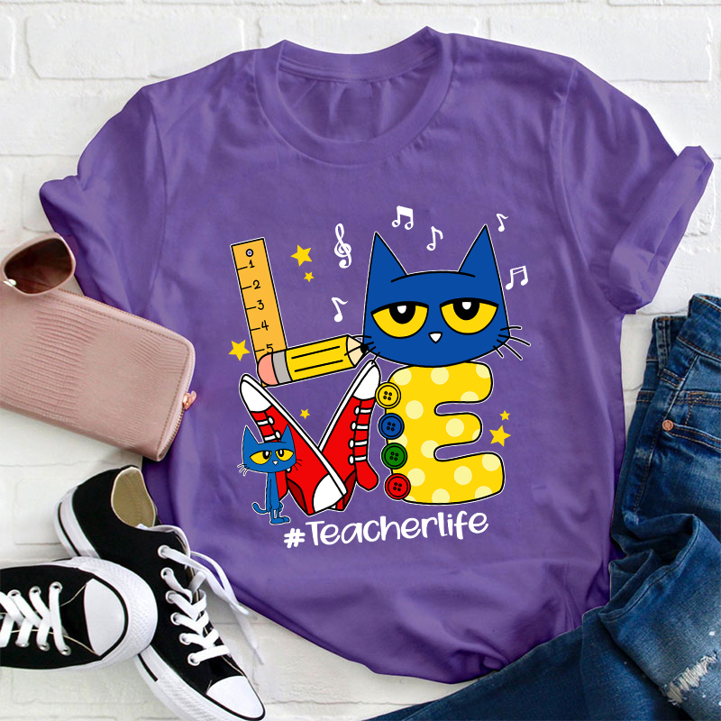 Love Teacherlife Teacher T-Shirt