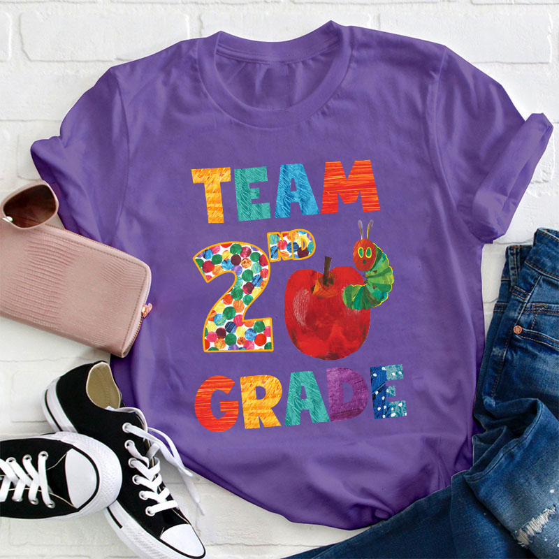 Personalized Grade Team Teacher T-Shirt