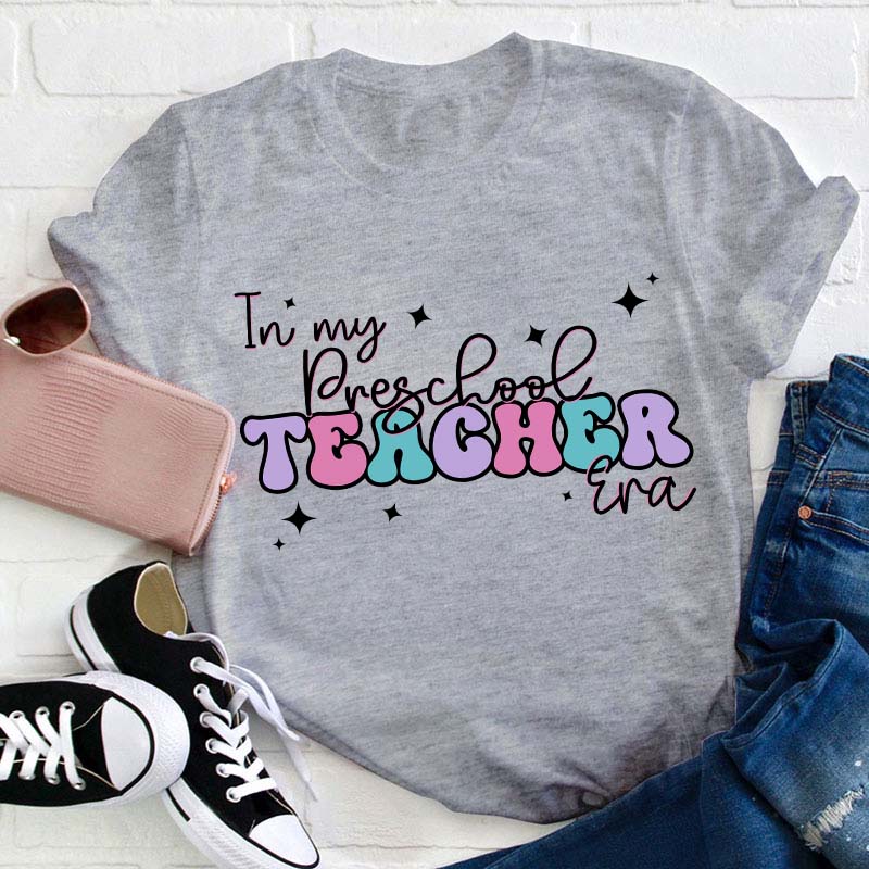 Personalized Grade In My Teacher Era Teacher T-Shirt