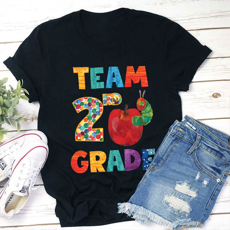 Personalized Grade Team Teacher T-Shirt