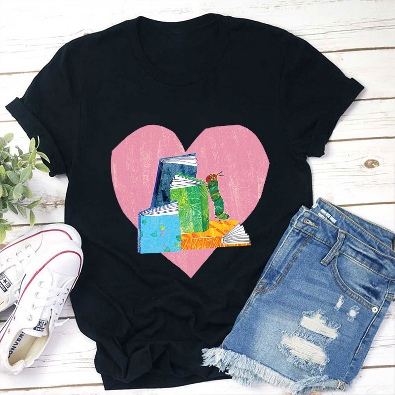 Love Reading Good Books Teacher T-Shirt