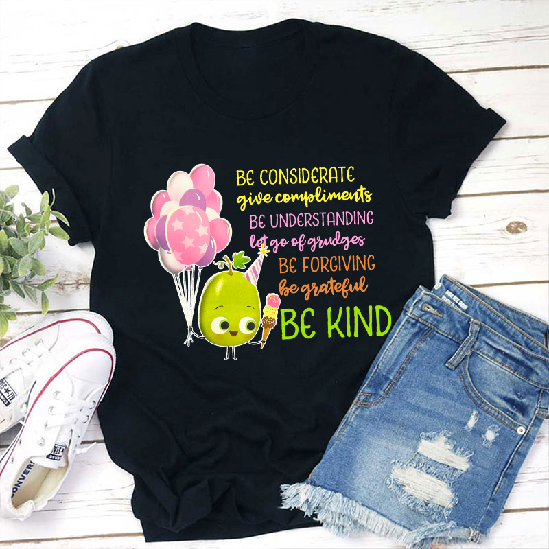 Be Kind Be Grapeful Teacher T-Shirt