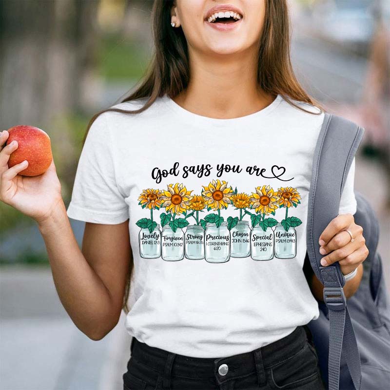God Says You Are Teacher T-Shirt