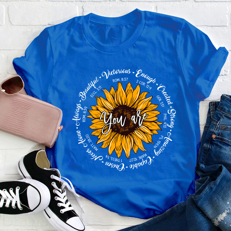 You Are Kind Beautiful Teacher T-Shirt