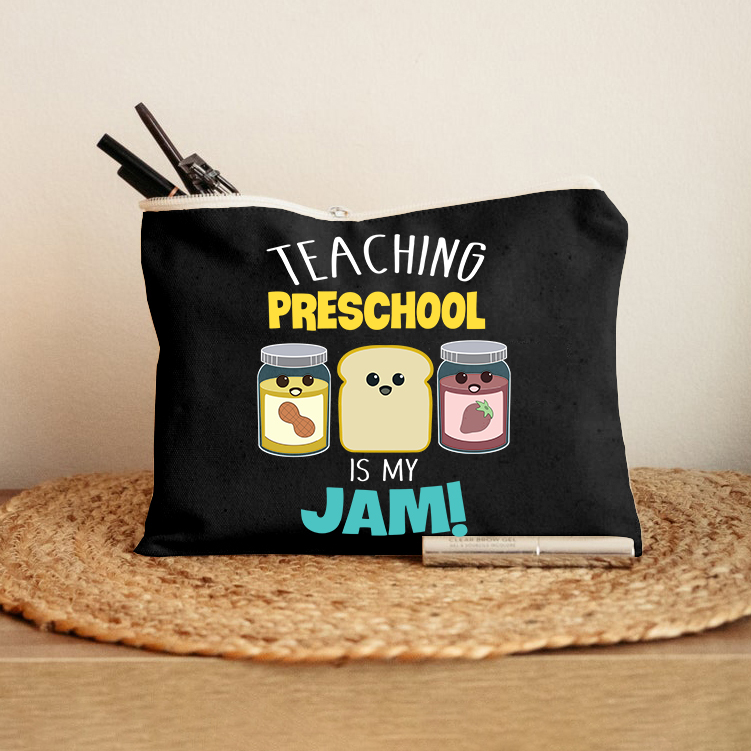 Personalized Teaching Is My Jam Makeup Bag