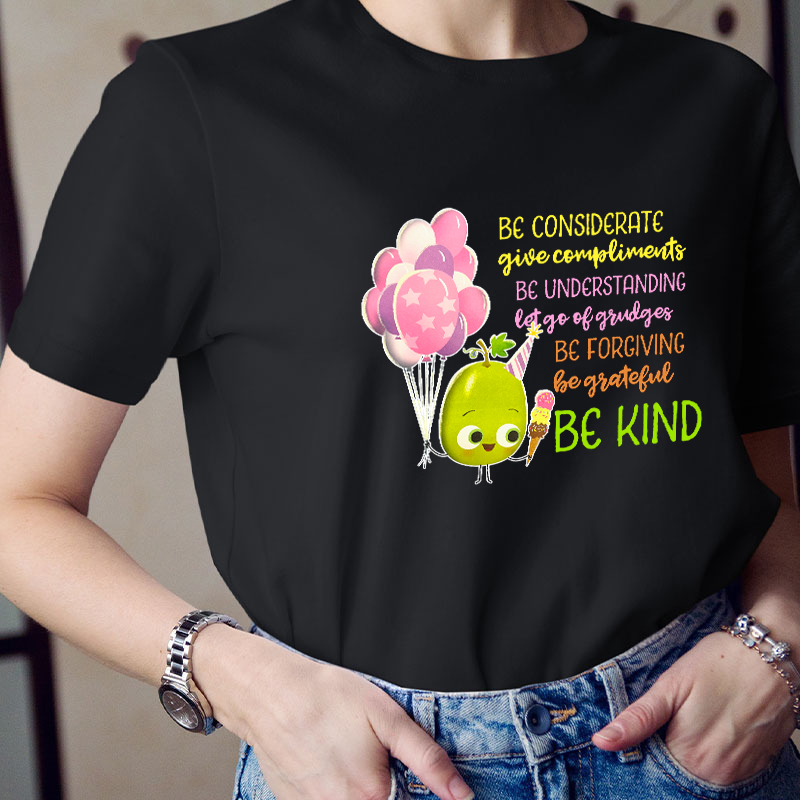 Be Kind Be Grapeful Teacher T-Shirt