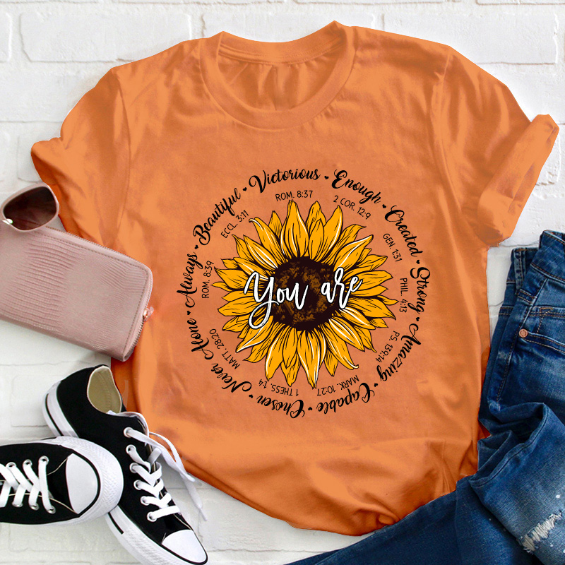 You Are Kind Beautiful Teacher T-Shirt
