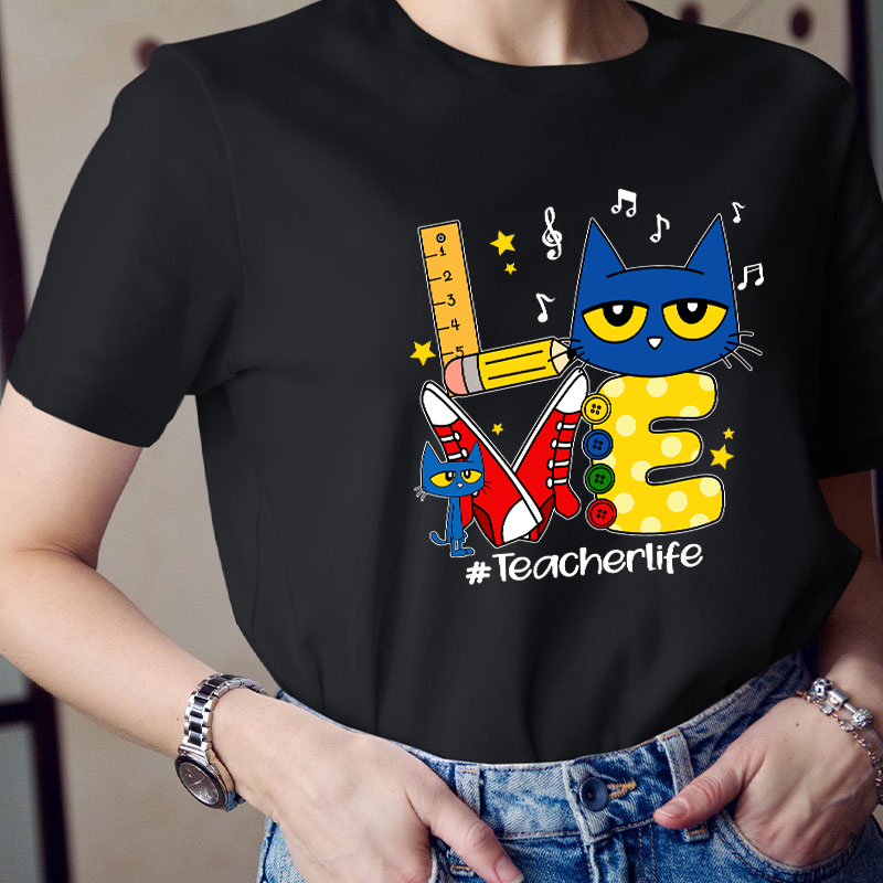Love Teacherlife Teacher T-Shirt