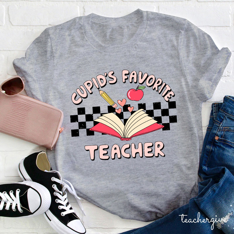 Cupid's Favorite Teacher T-Shirt