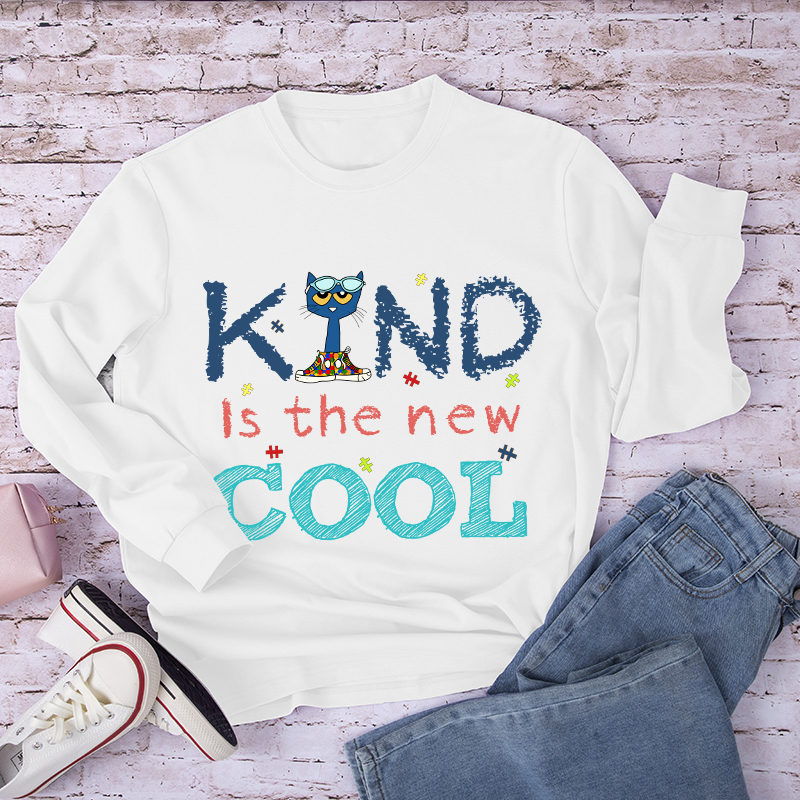 Kind Is The New Cool Long Sleeve T-Shirt