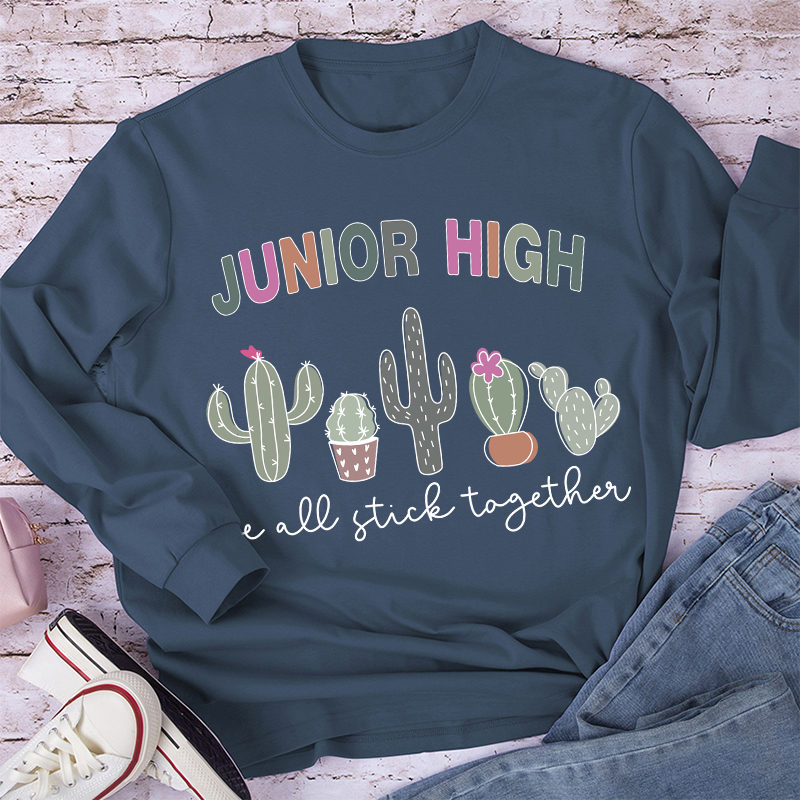 Personalized We All Stick Together Long Sleeve T-Shirt