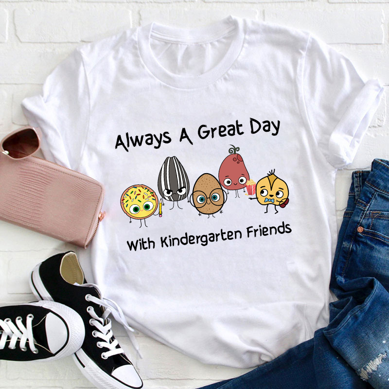 Personalized Always A Great Day Teacher T-Shirt