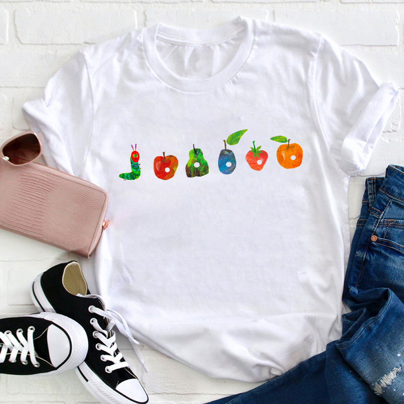 Caterpillar Had Eaten Fruits T-Shirt