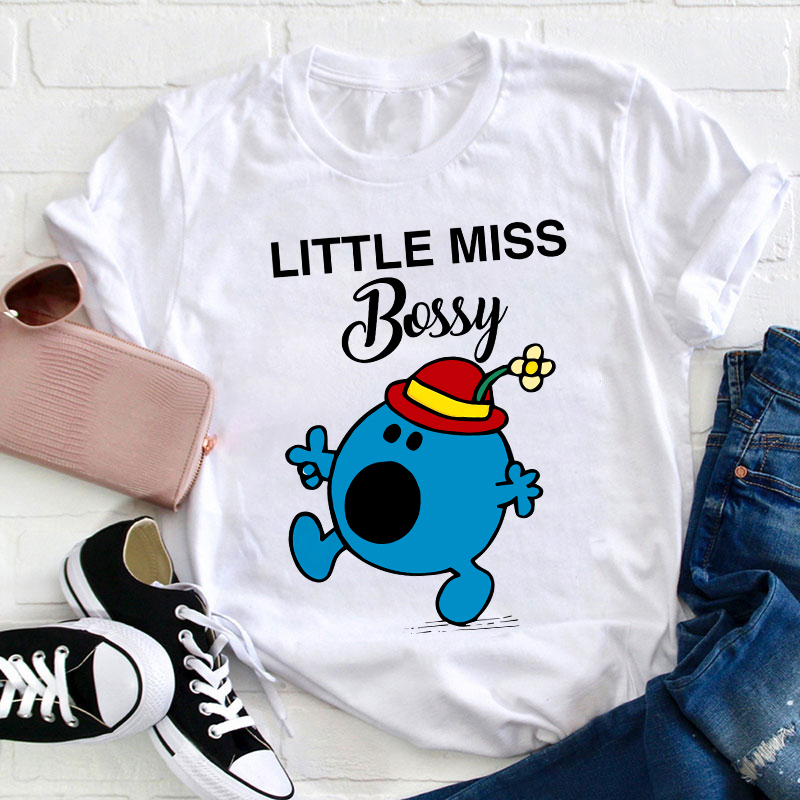 Little Miss Bossy Teacher T-Shirt