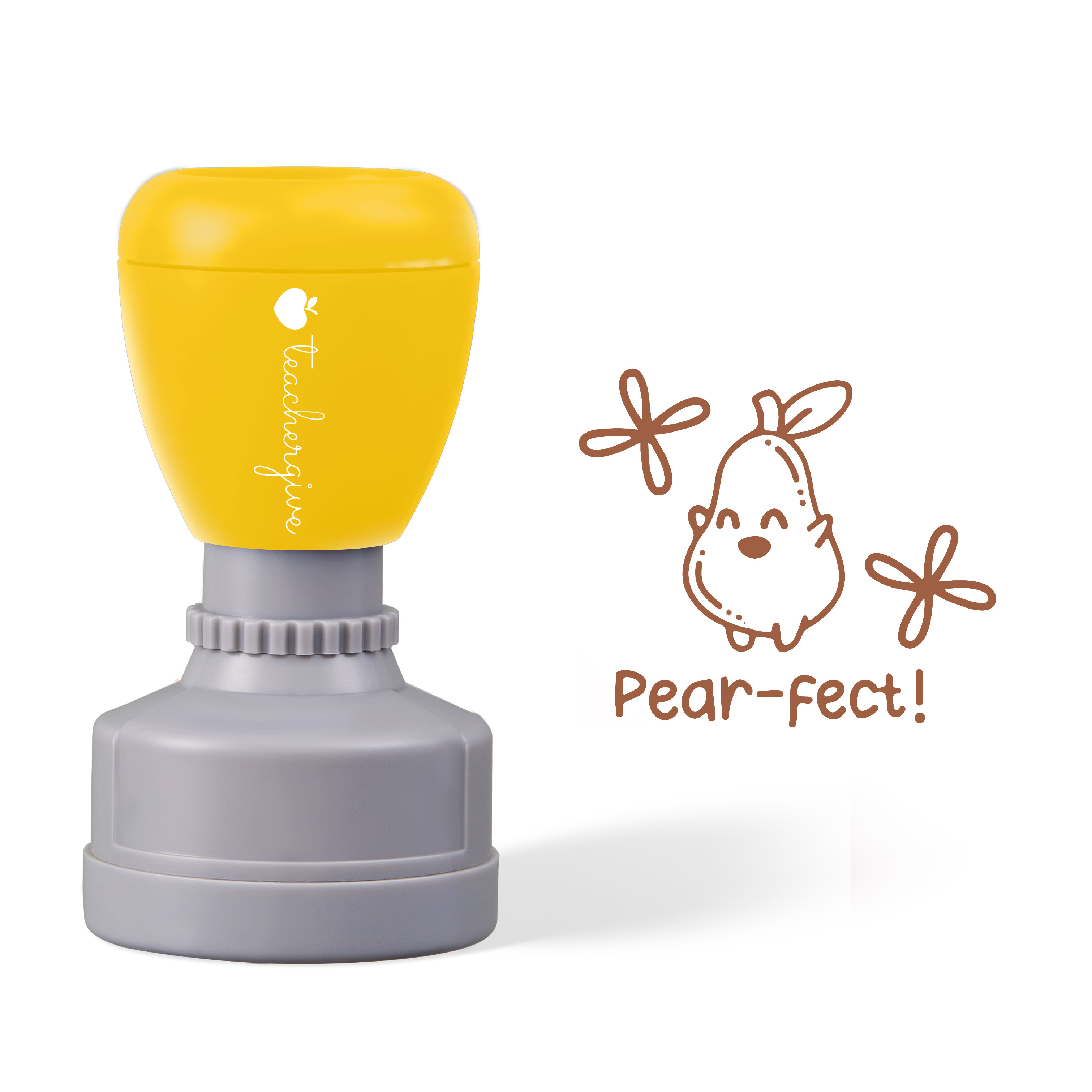 Pear-fect Work Stamp