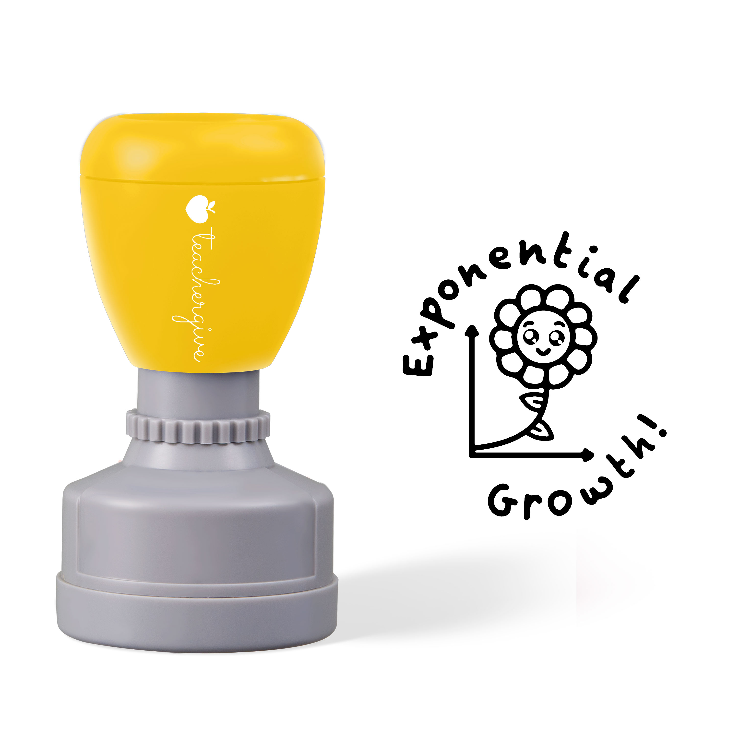 Exponential Growth Stamp