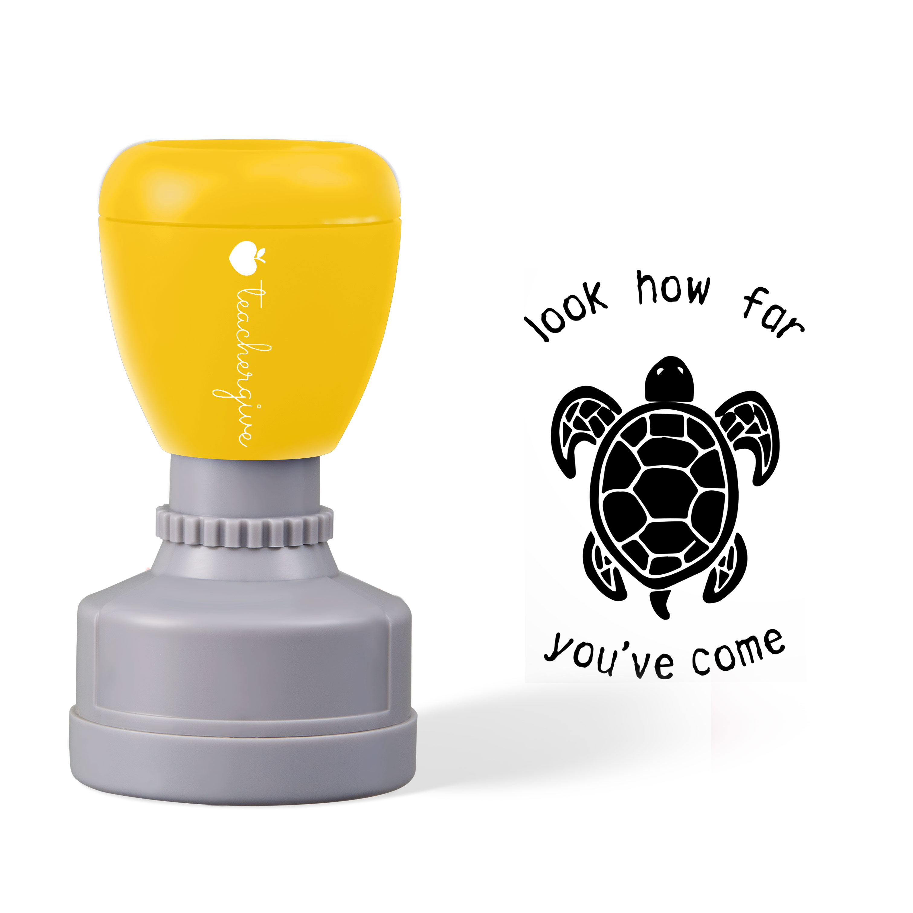 Turtle Teacher Stamp