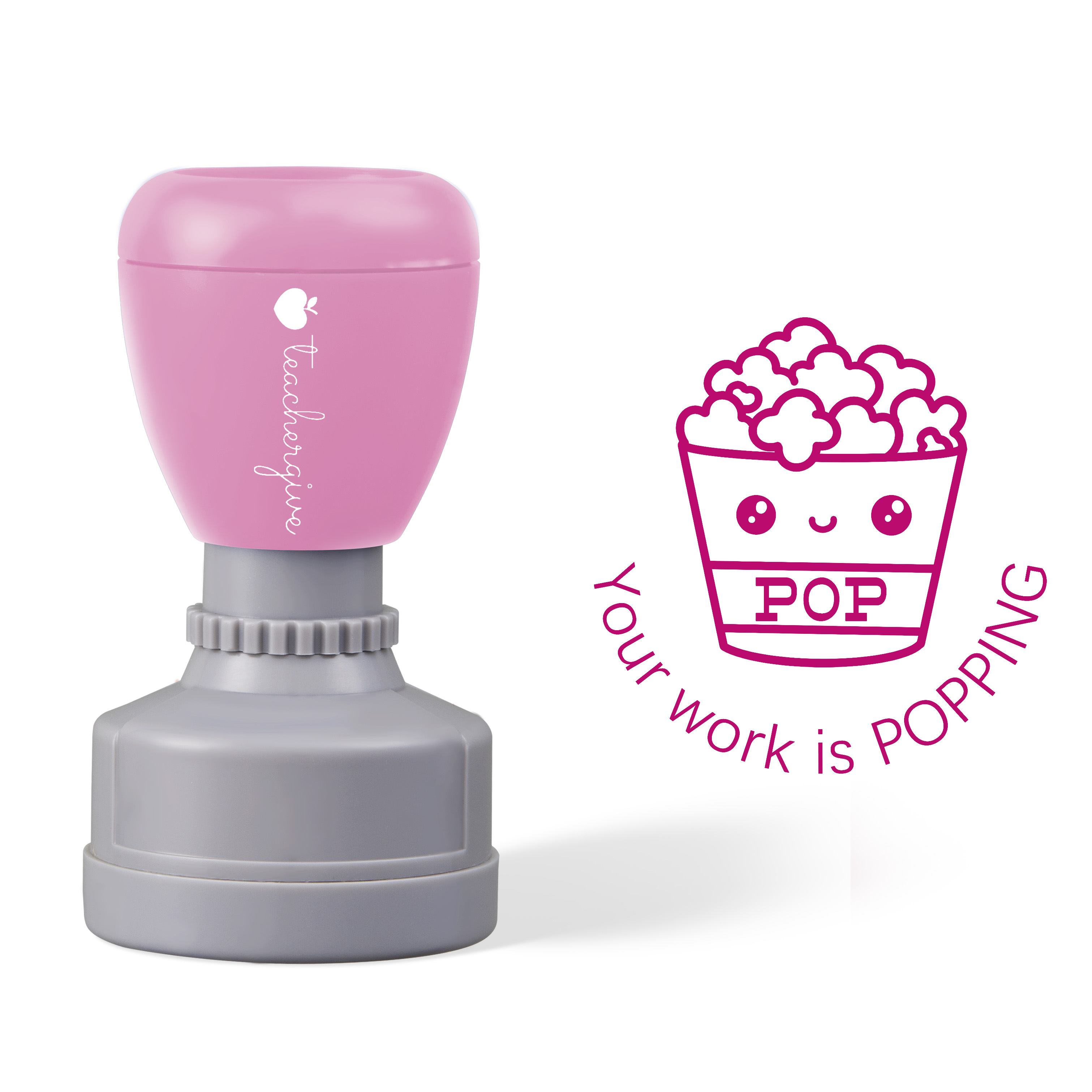 Your Work Is Popping Stamp