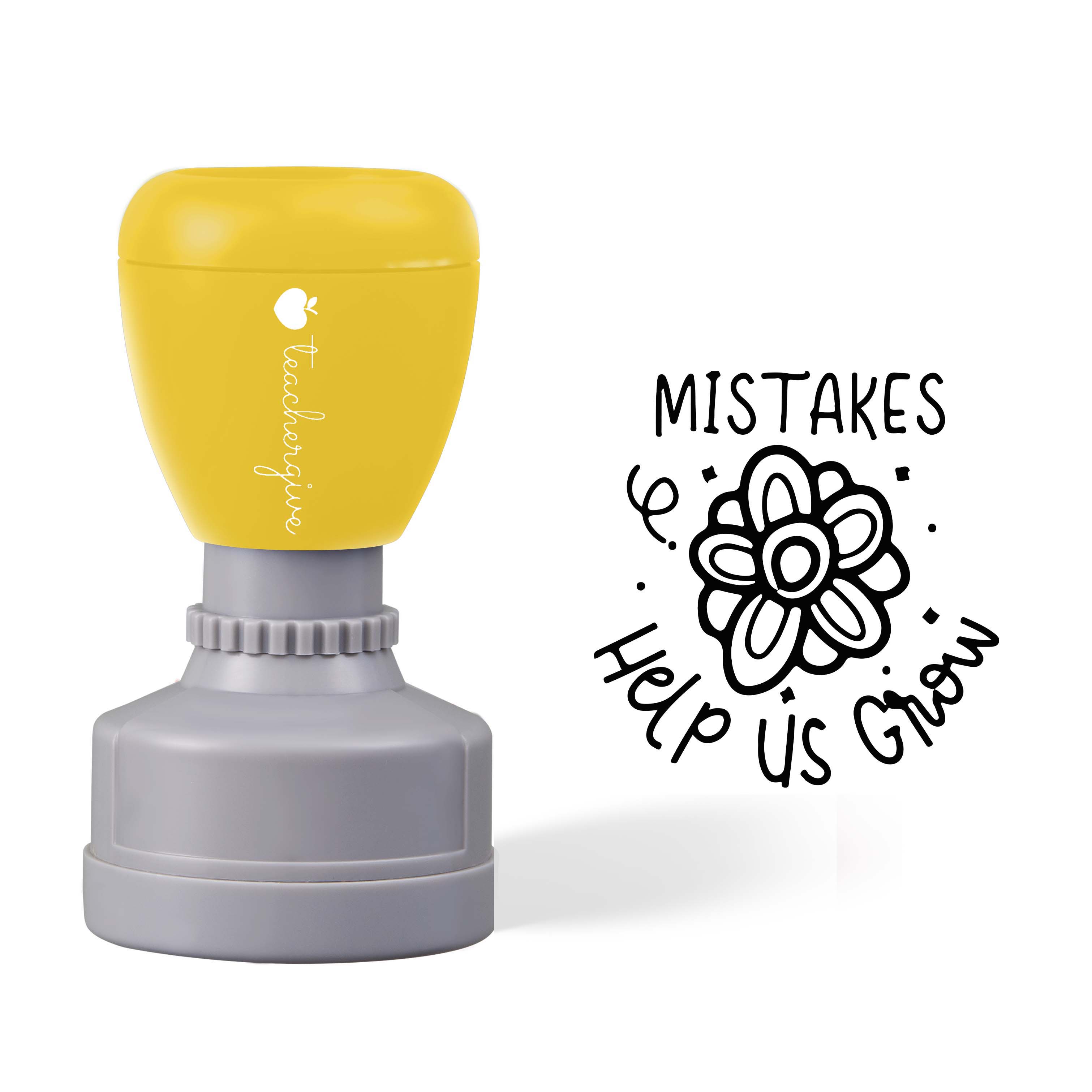Mistakes Help Us Grow Stamp
