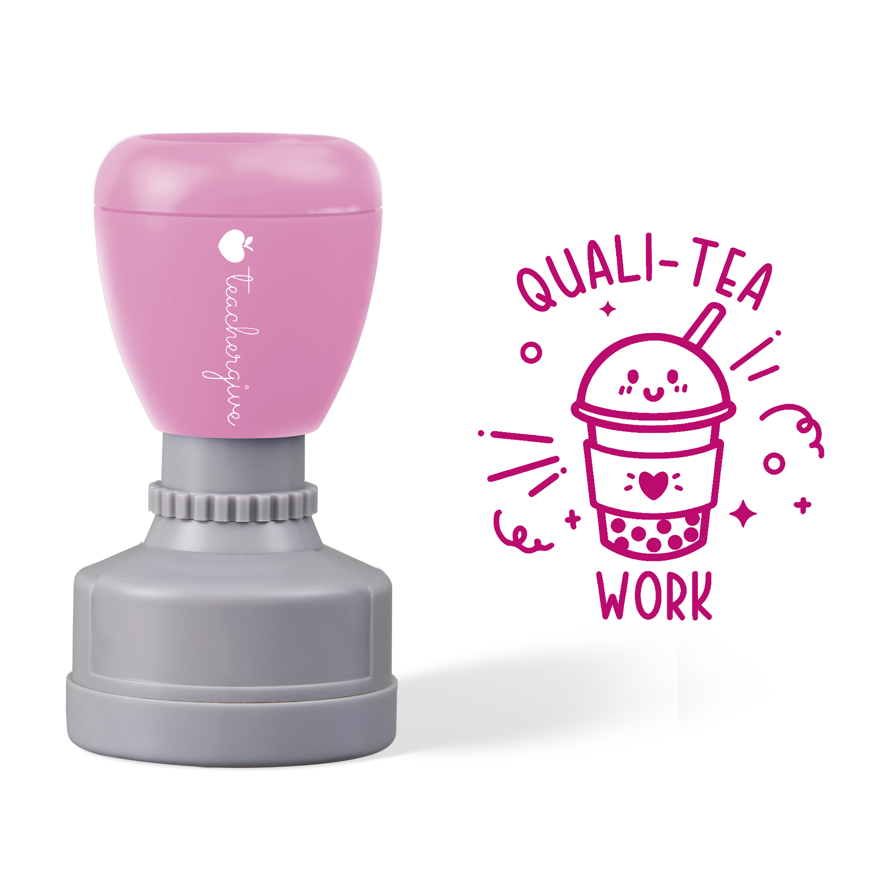 Quali-tea Work Stamp