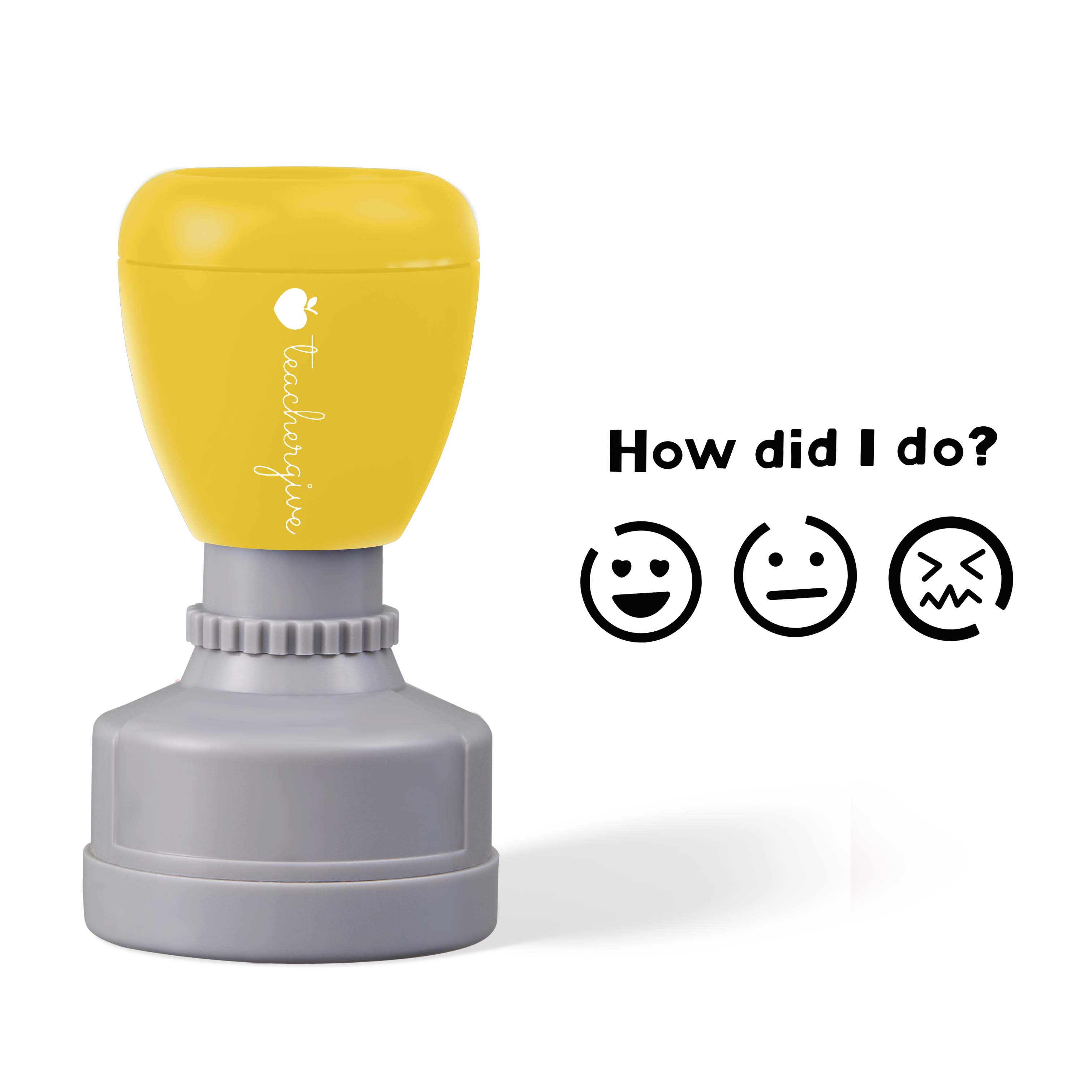 How Did I Do Teacher Stamp