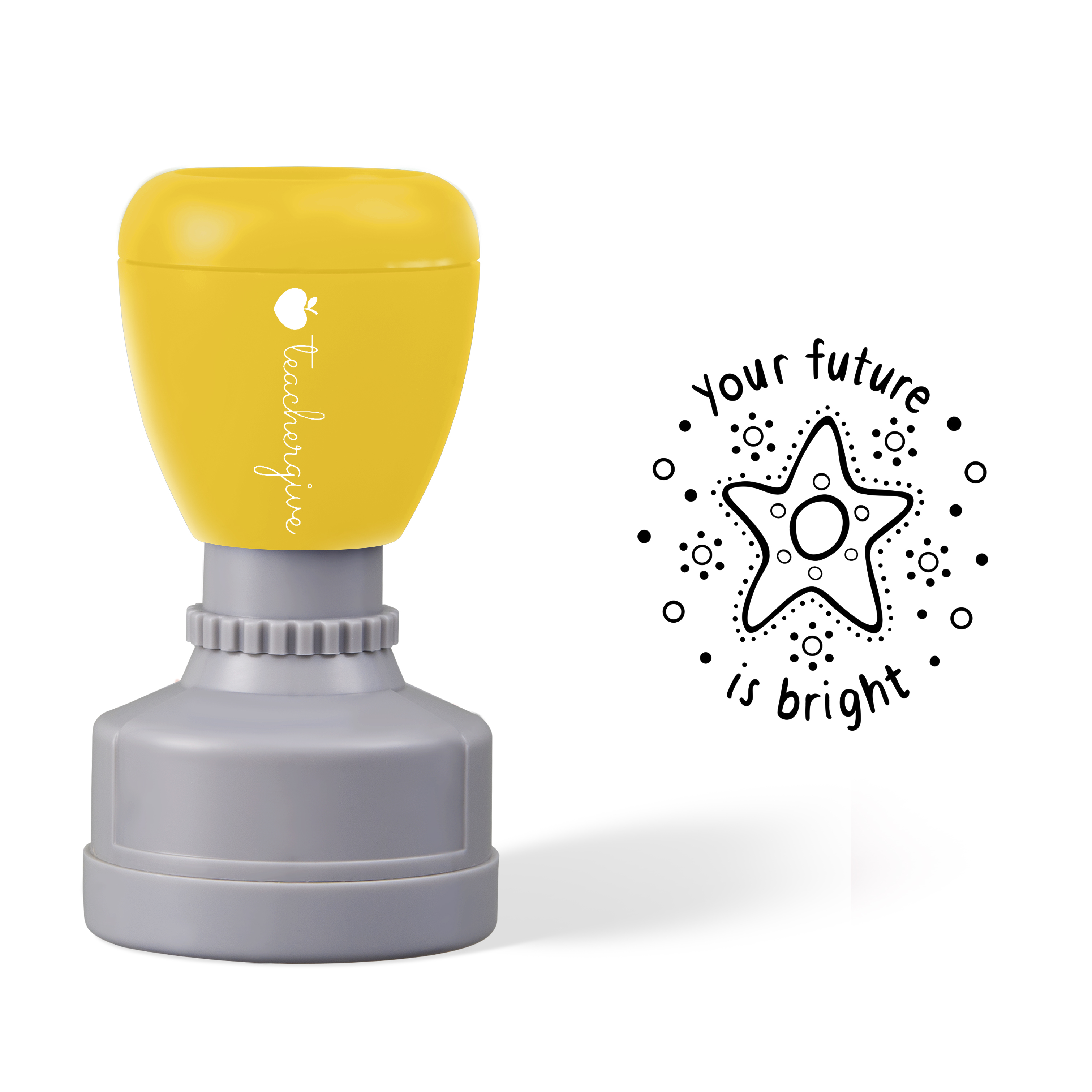 Your Future Is Bright Teacher Stamp