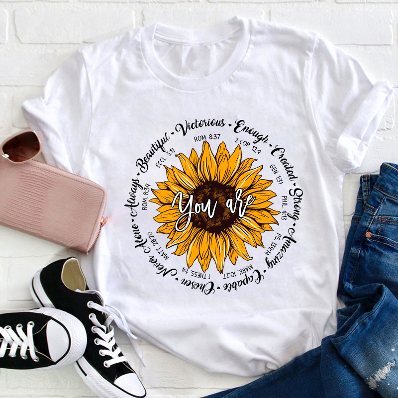 You Are Kind Beautiful Teacher T-Shirt