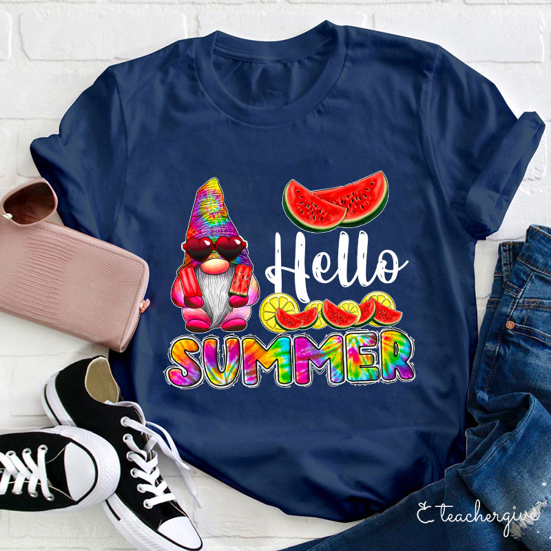 Hello Summer Cute Little Image T-Shirt