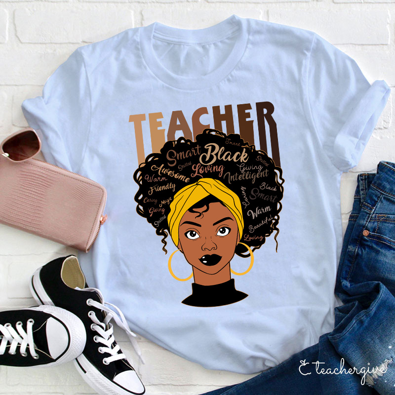 Brilliant Black Teacher T-Shirt