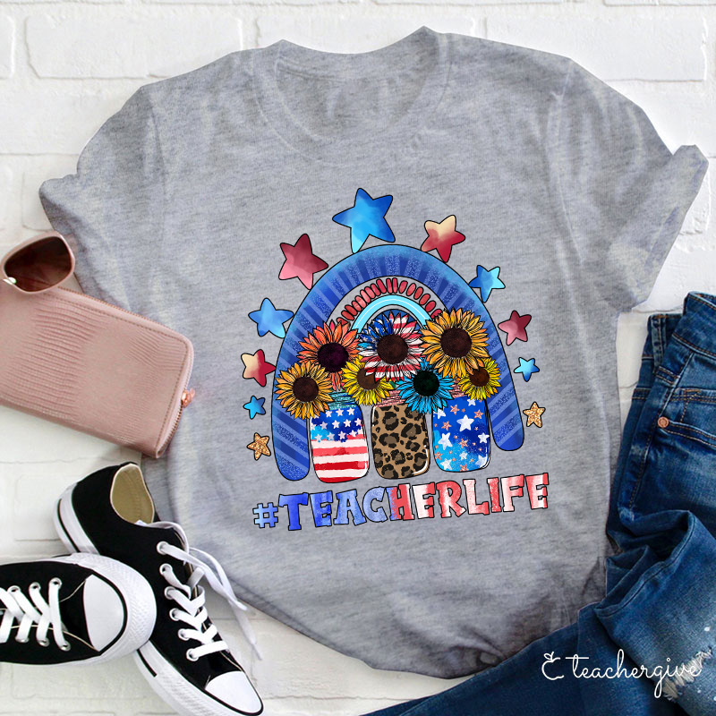 Teacherlife Sunflower T-Shirt