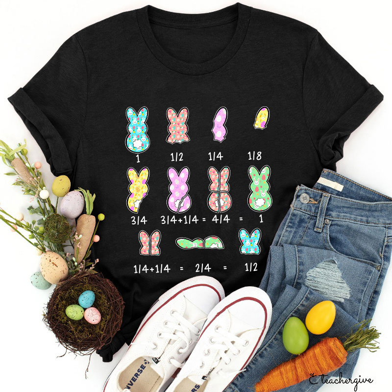 Bunny Calculation Teacher T-Shirt