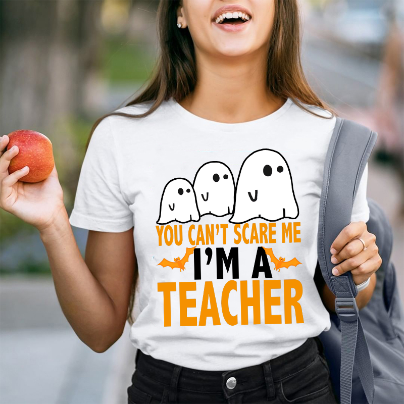 Funny Ghosts You Can't Scare Me T-Shirt