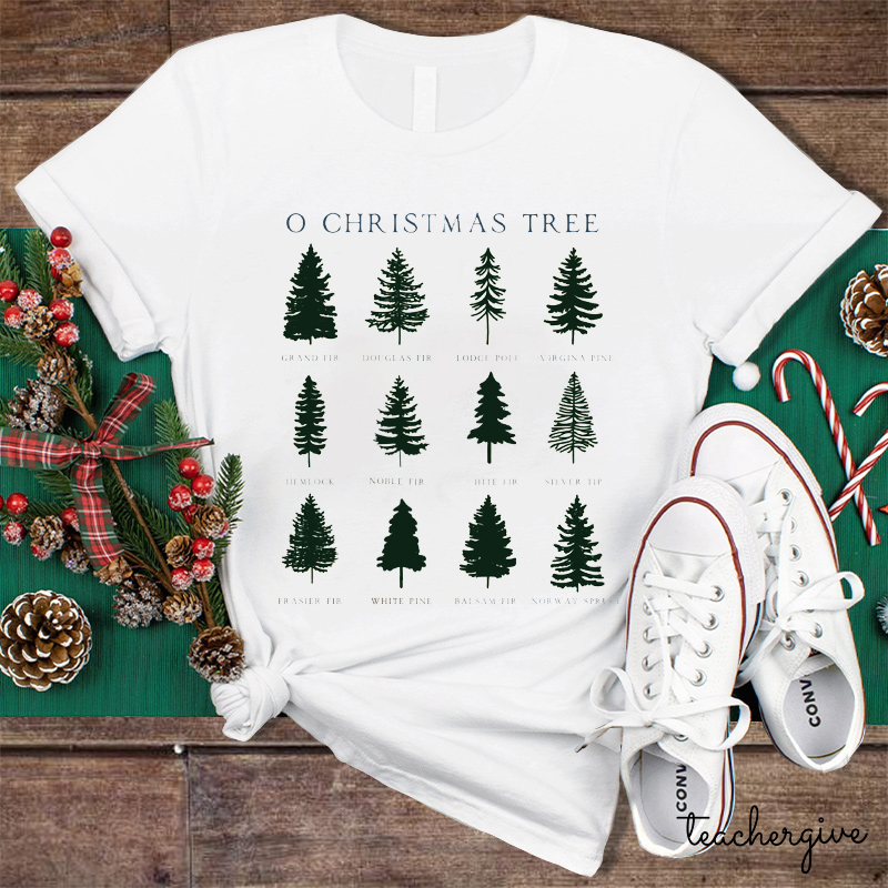 O Christmas Tree Teacher T-Shirt