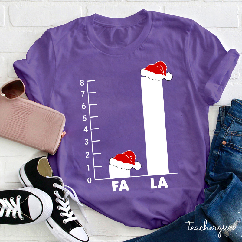 Fa La La La La La La La La Teacher T-Shirt