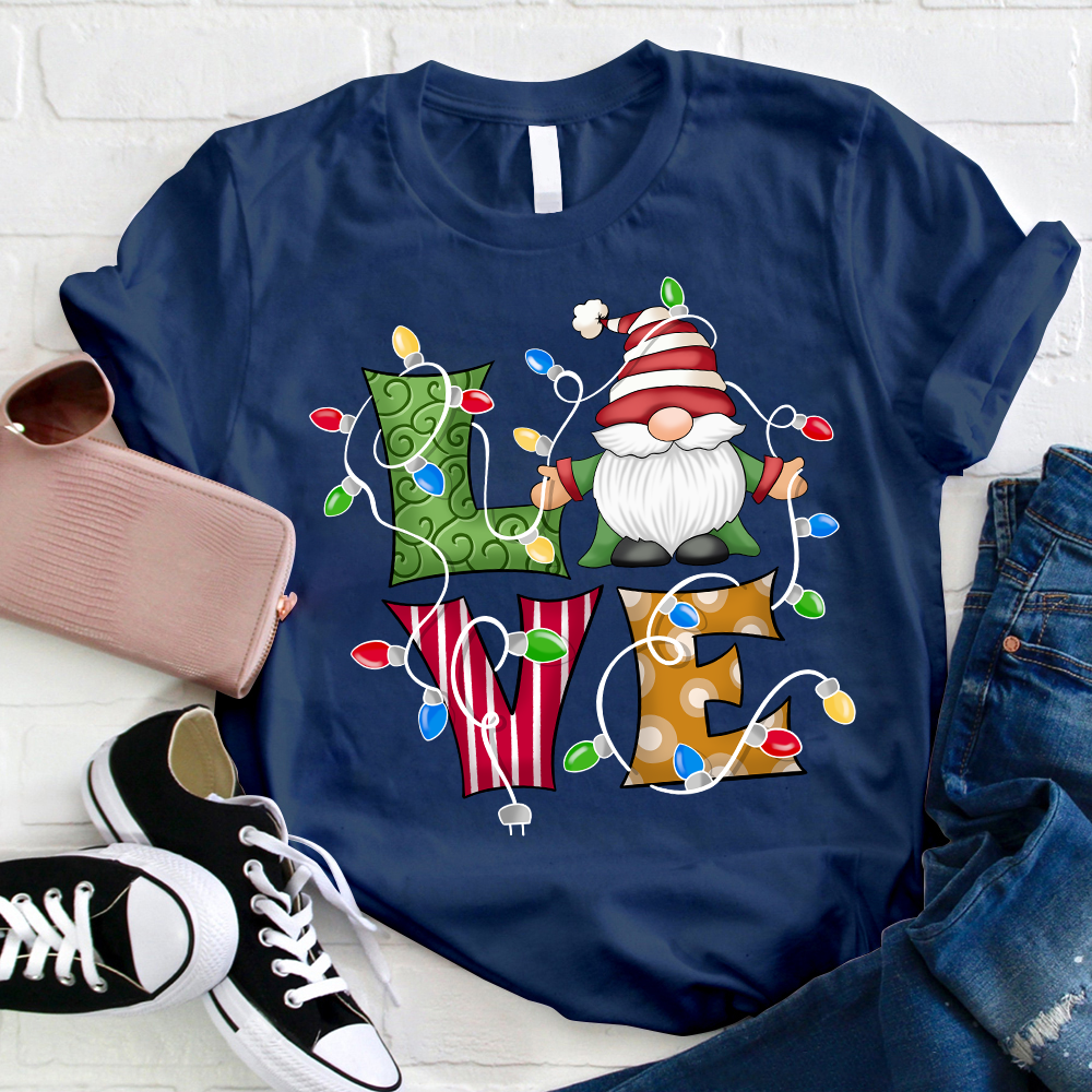 Love Gnomes Teacher T-Shirt