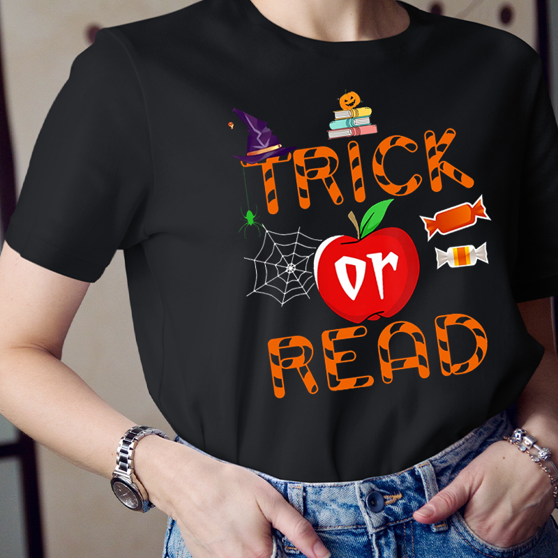 Witch Trick Or Read T-Shirt