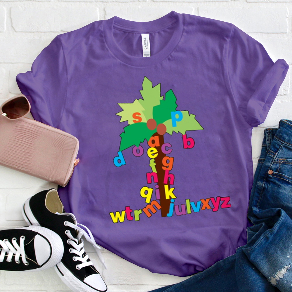 Letters Chicka Chicka Boom Boom T-Shirt