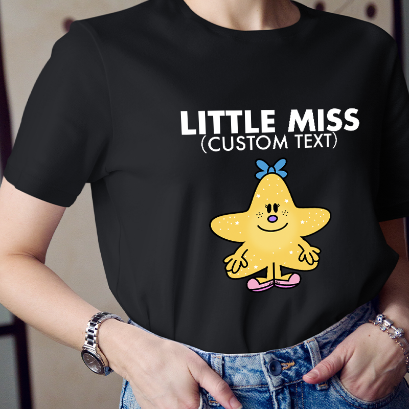 Personalized Little Miss Teacher T-Shirt