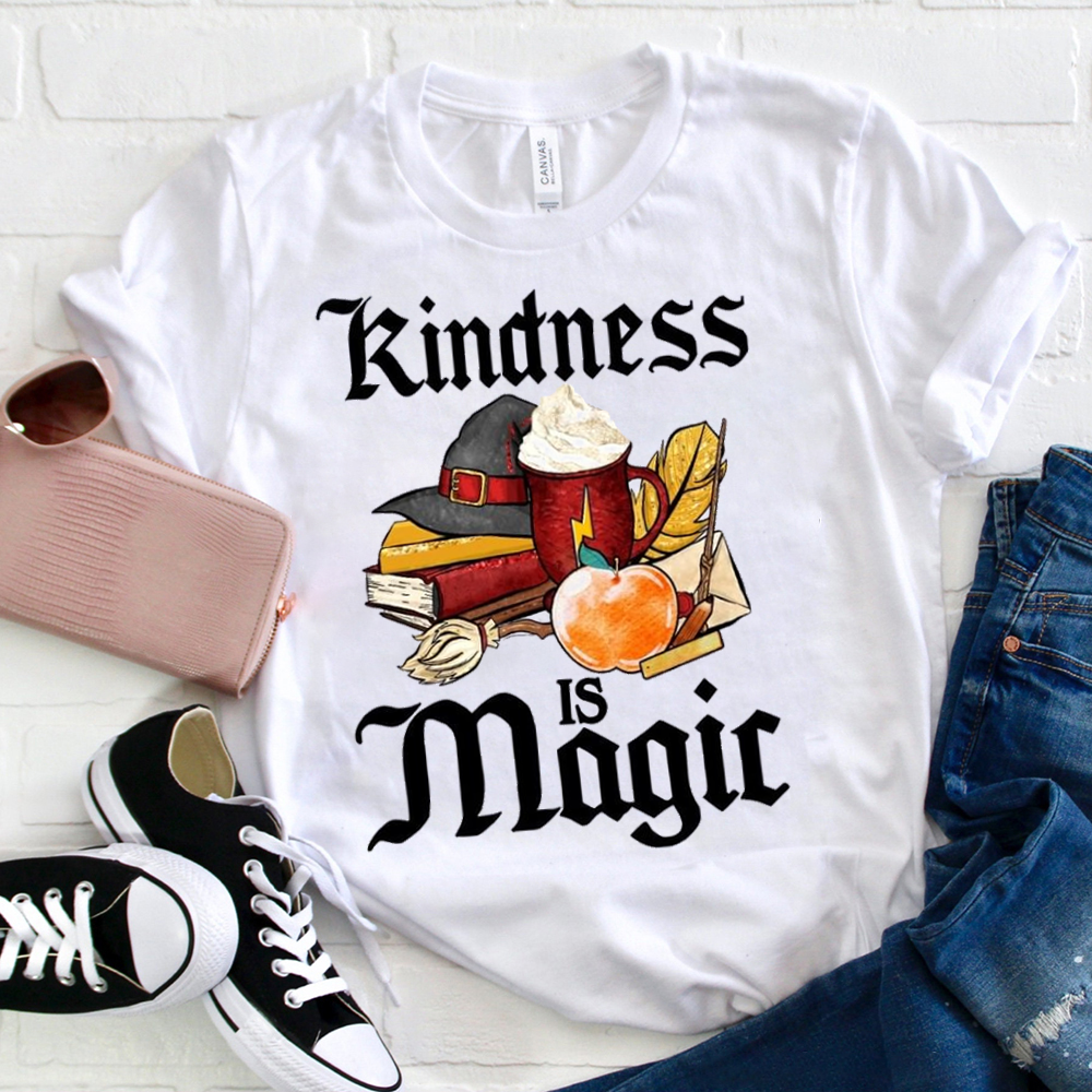 Kindness Is Magic Peach T-Shirt