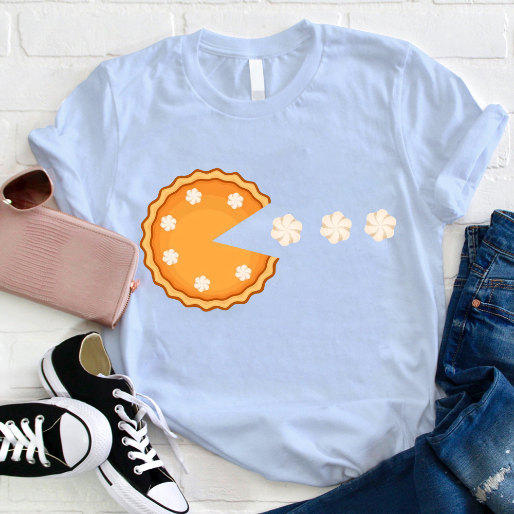 Pumpkin Pac-pie Teacher T-Shirt