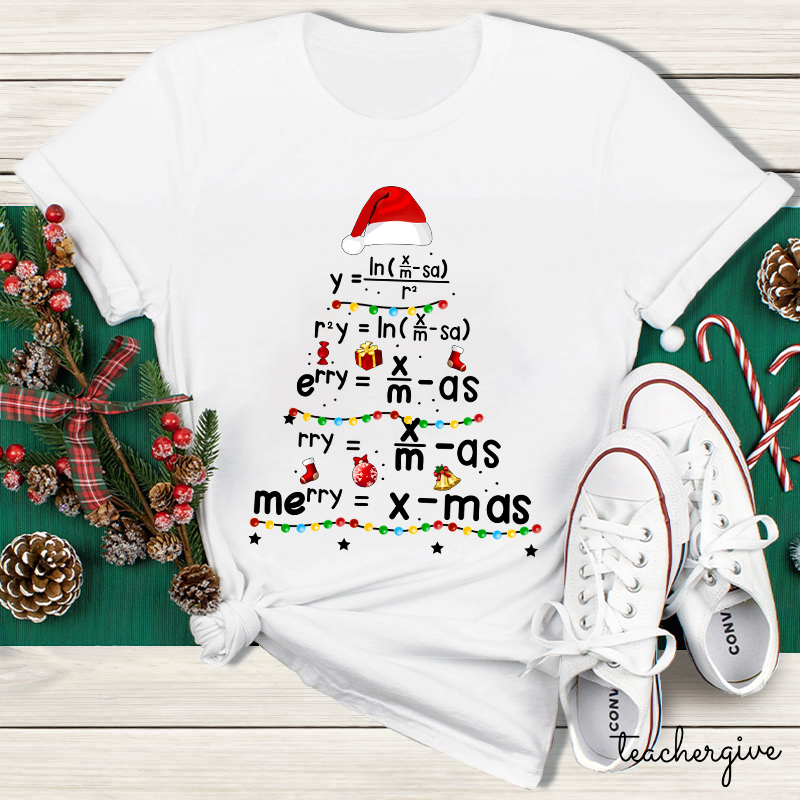 Merry Xmas Teacher T-Shirt