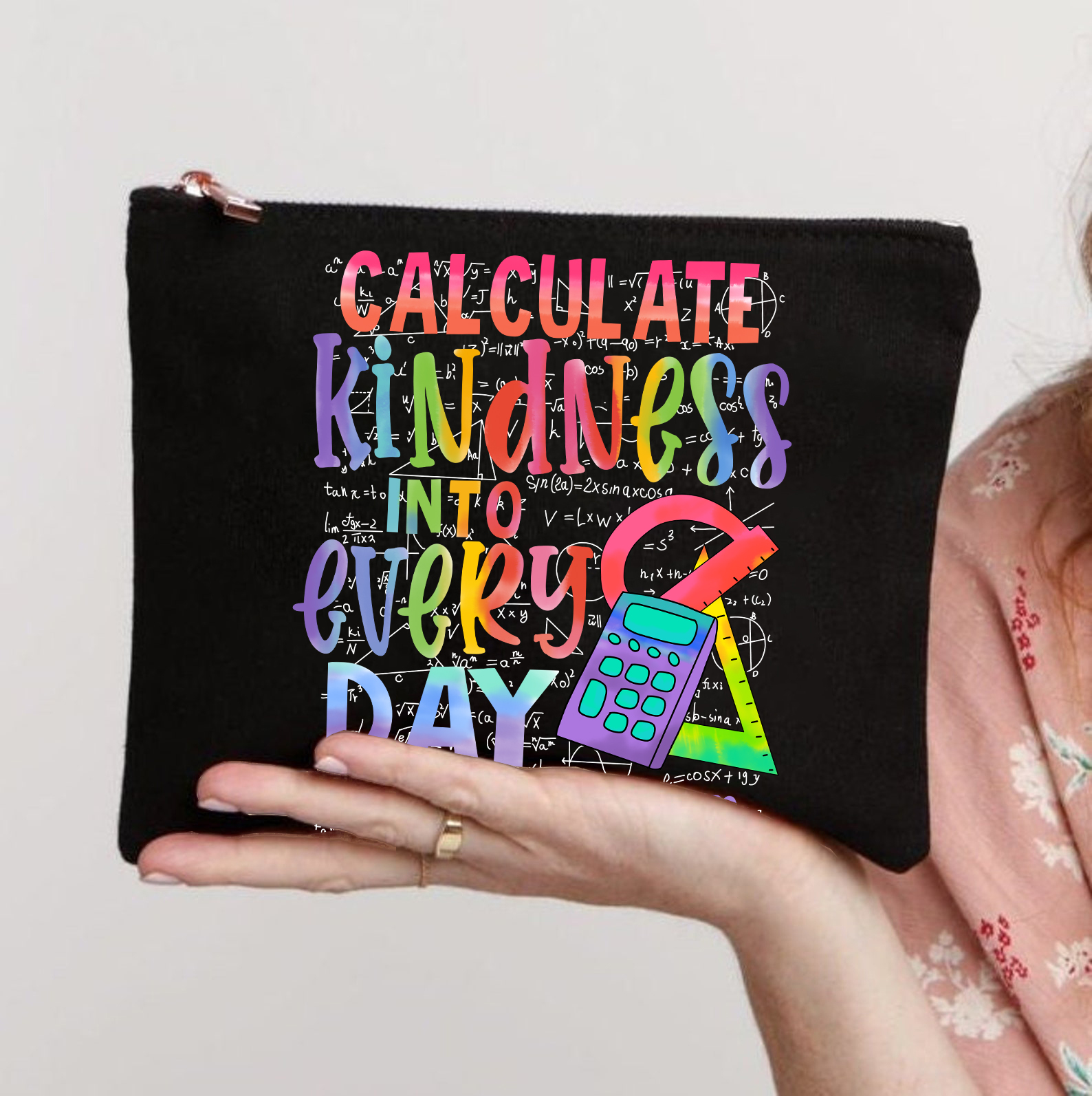 Calculate Kindness Into Everyday Makeup Bag