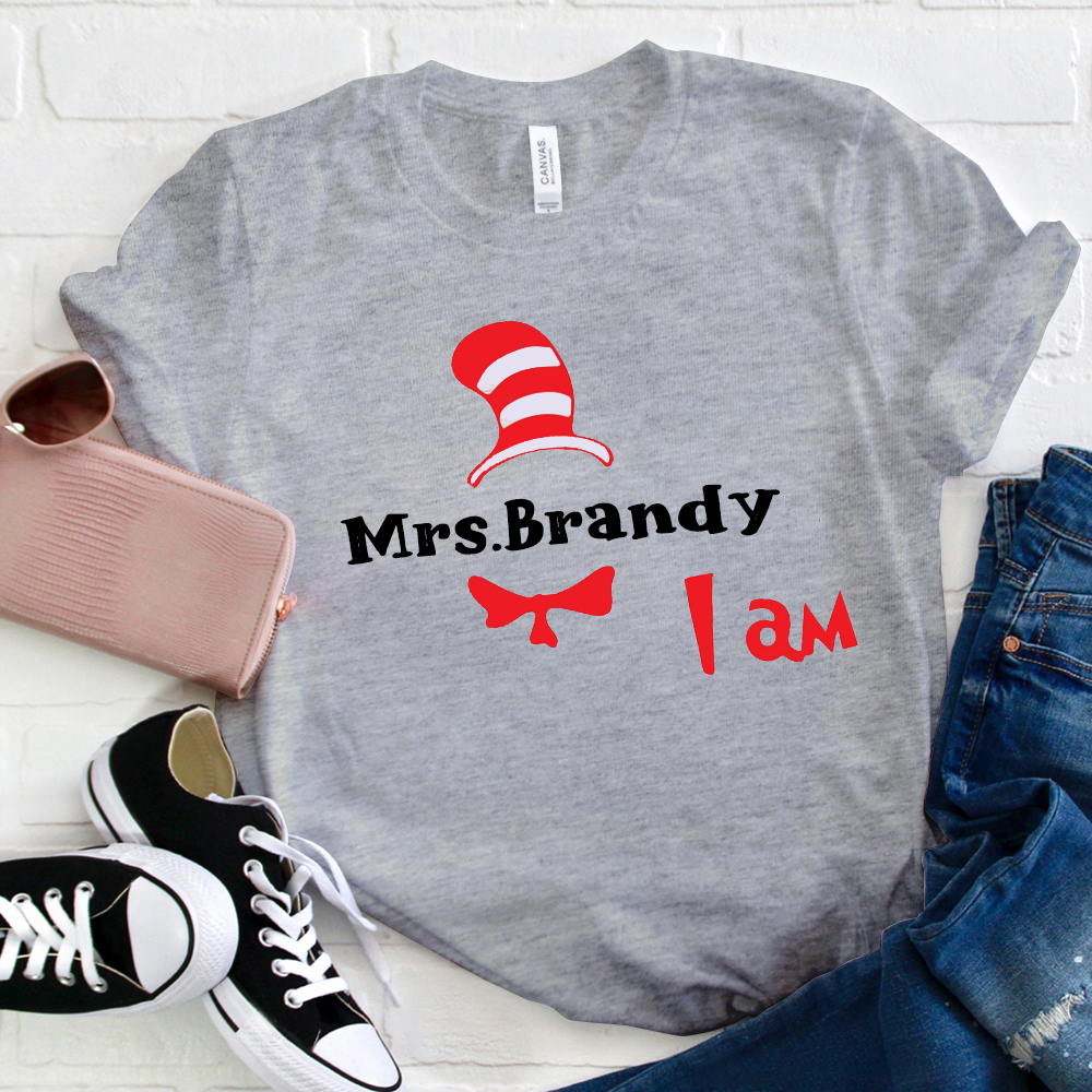 Personalized Mrs Brandy I Am T-Shirt