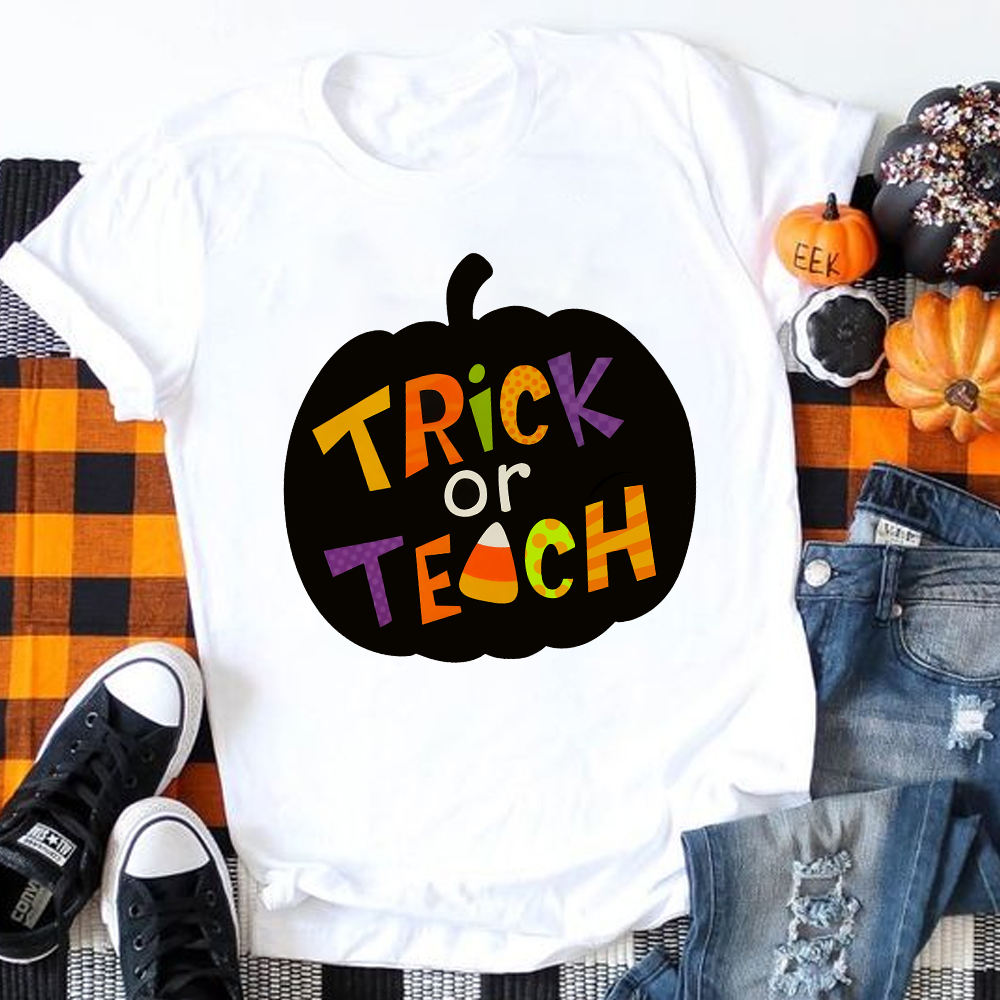 Trick Or Teach Candy Corn T-Shirt