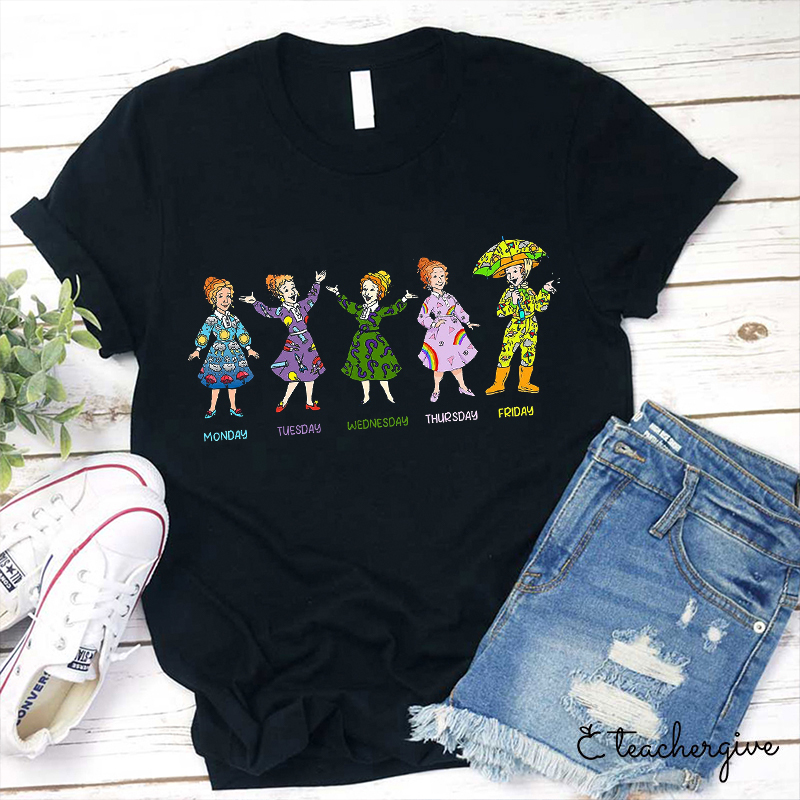 The Magic School Bus Inspired Teacher T-Shirt