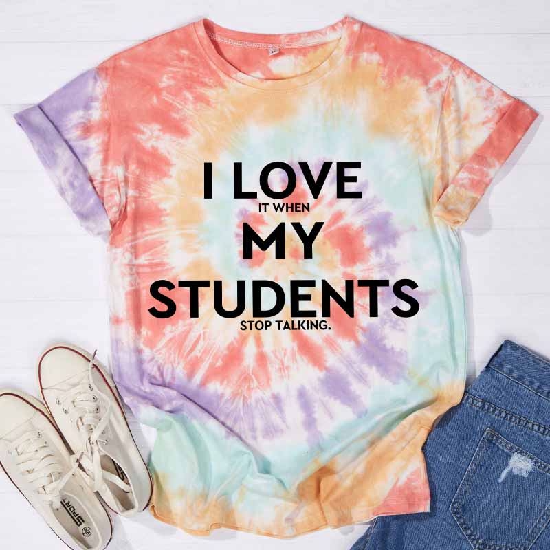 Be Kind Teacher Tie-dye T-Shirt
