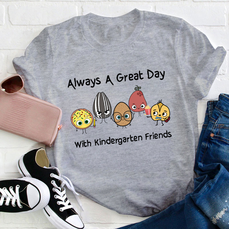Personalized Always A Great Day Teacher T-Shirt