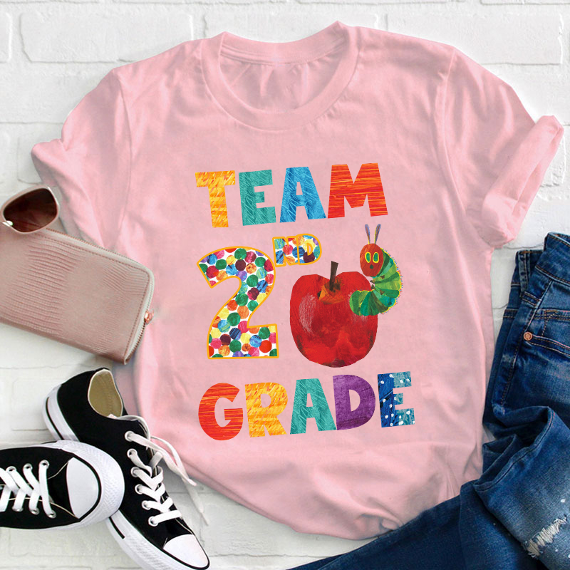 Personalized Grade Team Teacher T-Shirt